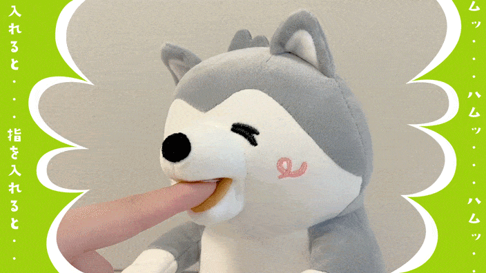 甘噛みハムハム だいふく動画